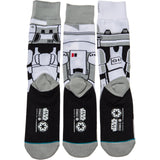 Star Wars Trooper Crew Socks - Grey