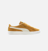 Suede Vintage Mens Lifestyle Shoe - Yellow/White