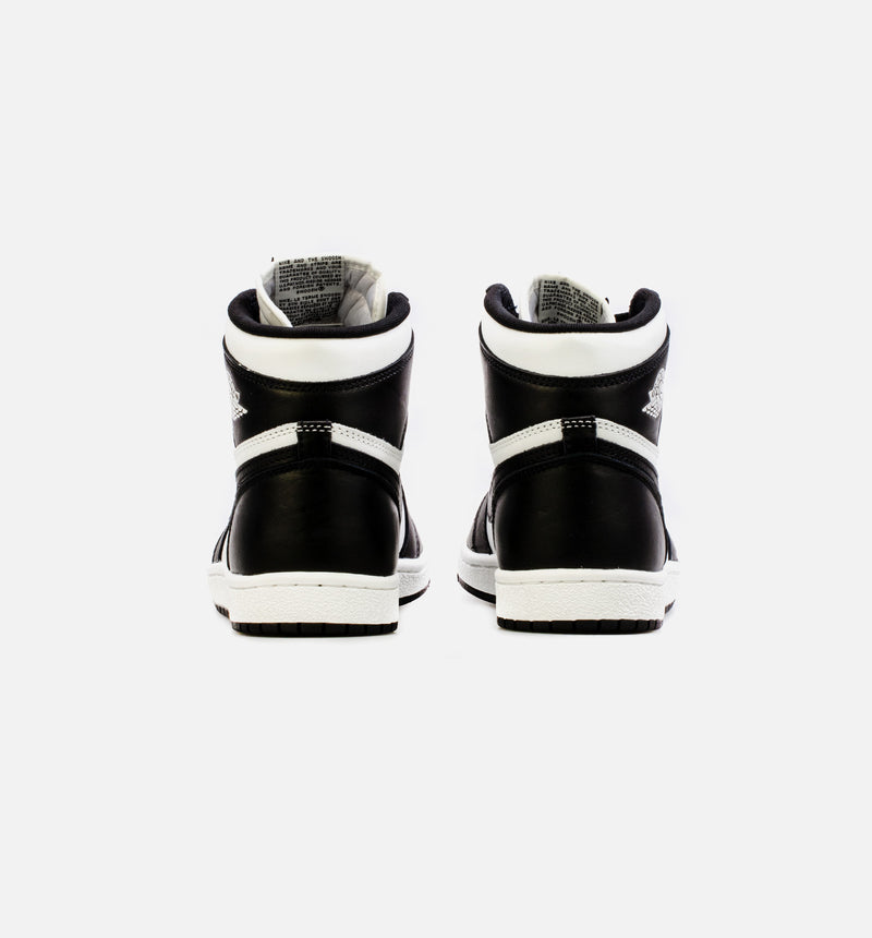 Air Jordan 1 High 85 Black White Mens Lifestyle Shoe - Black/White Limit One Per Customer