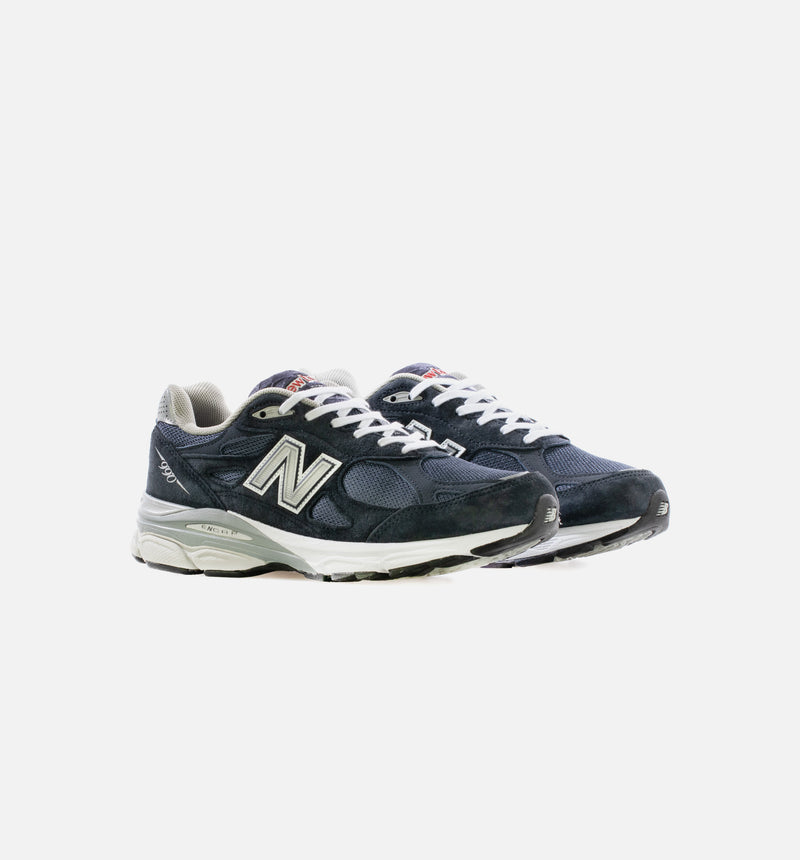 Made in USA 990v3 Mens Running Shoe - Navy/Black