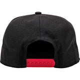 Nice Kicks X New Era Snapback Hat - Black/Red