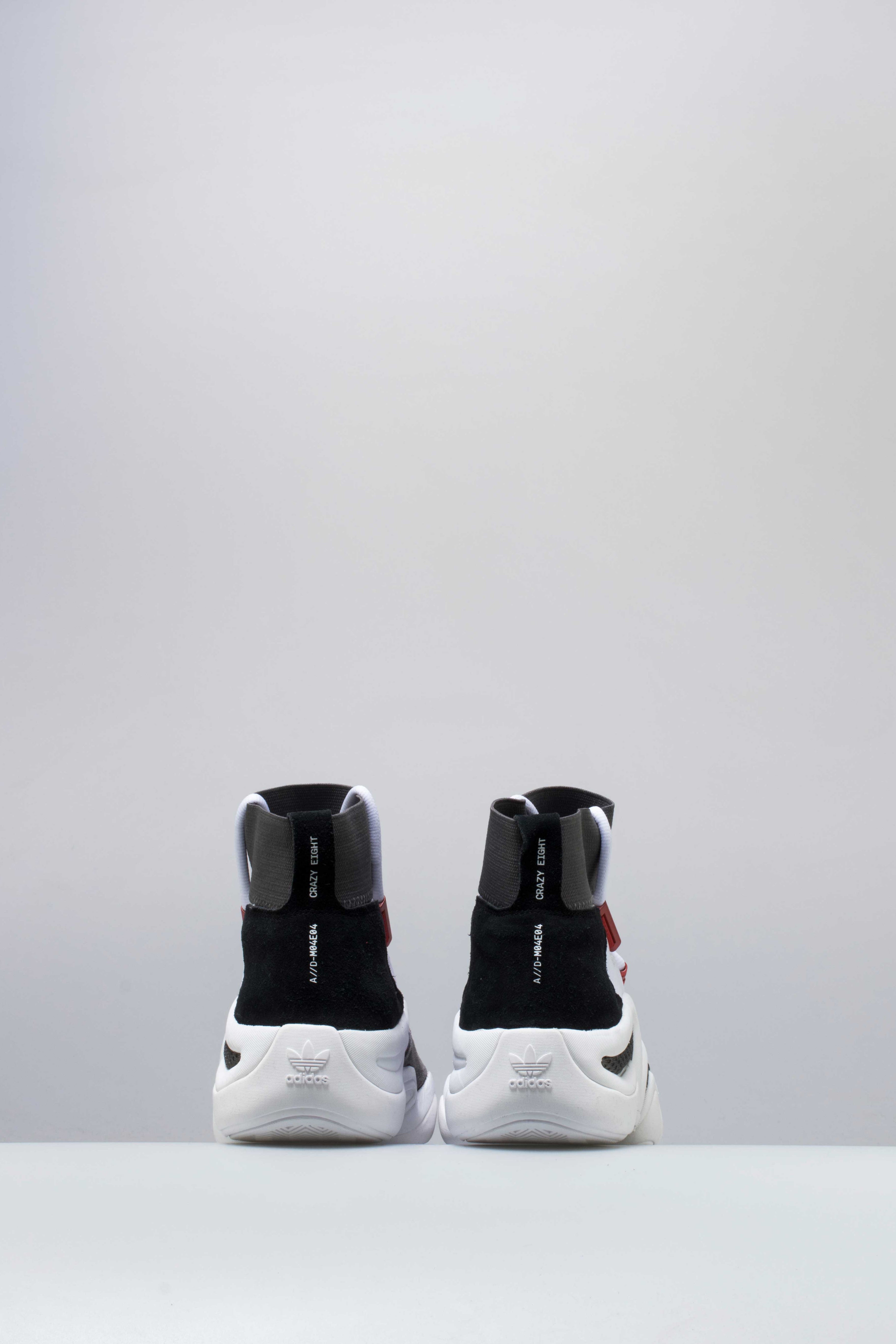 Adidas Consortium AC7737 Crazy 8 A//D Parallel Dimension Mens Shoe - White/Red/Black ShopNiceKicks.com Adidas Consortium AC7737 Crazy 8 A//D Parallel Dimension Mens Shoe - White/Red/Black ShopNiceKicks.com