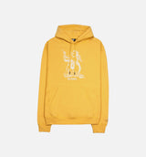 No Vows Core Fleece Hoody - Yellow/White