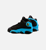 Air Jordan 13 Retro University Blue Grade School Lifestyle Shoe - Black/Blue