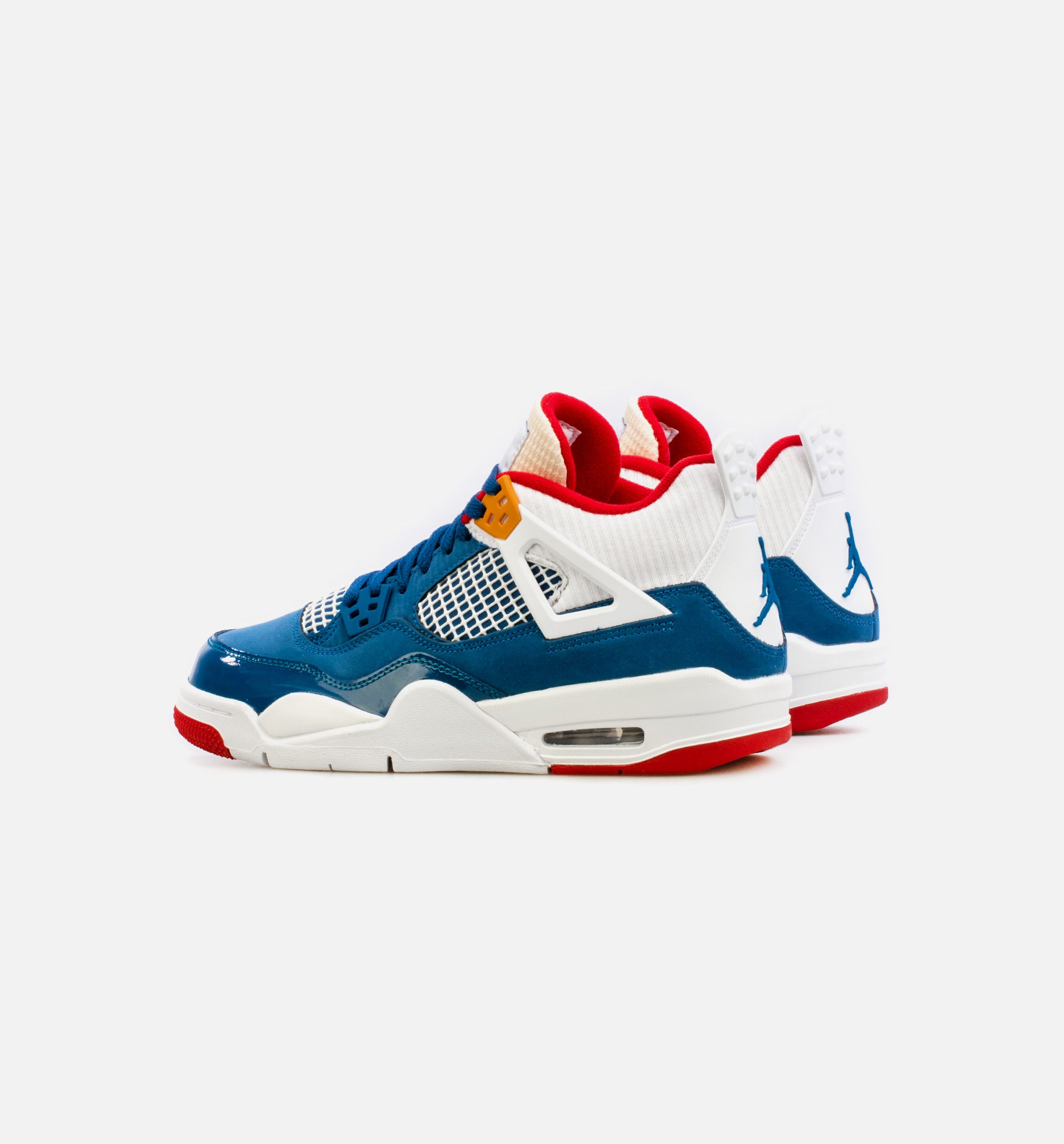Blue red white jordan 4 Clearance