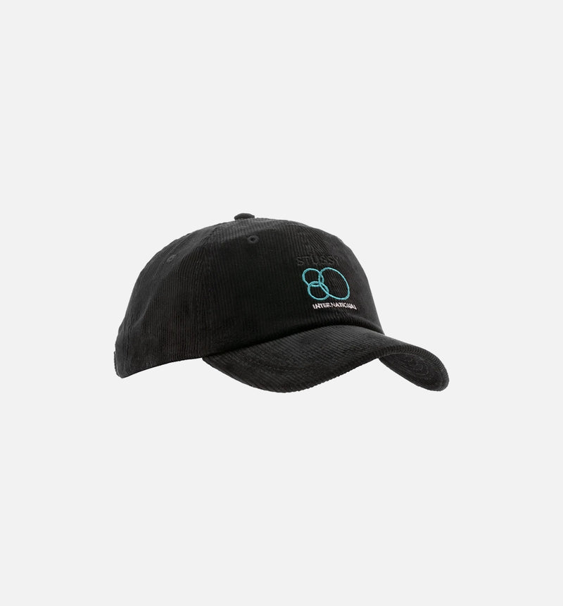 80 International Strapback Hat - Black