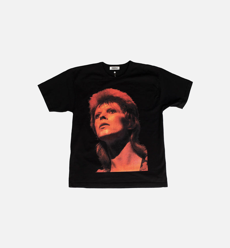 Bowie Shining Short Sleeve Tee Mens T-shirt - Black