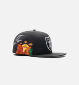 Las Vegas Cloud Icon 59FIFTY Fitted Cap Mens Hat - Black