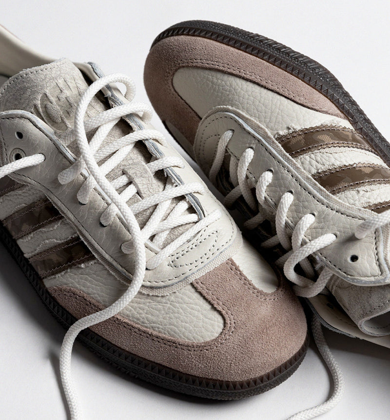 adidas IE0172 Nice Kicks Samba OG Mens Lifestyle Shoe - Talc/Brown ...