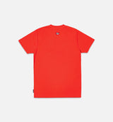 Nesting Short Sleeve Tee Mens T-Shirt - Red/Pink