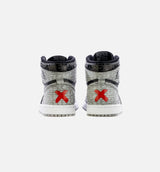 Air Jordan 1 OG Rebellionaire Mens Lifestyle Shoe - Black/Silver Limit One Per Customer