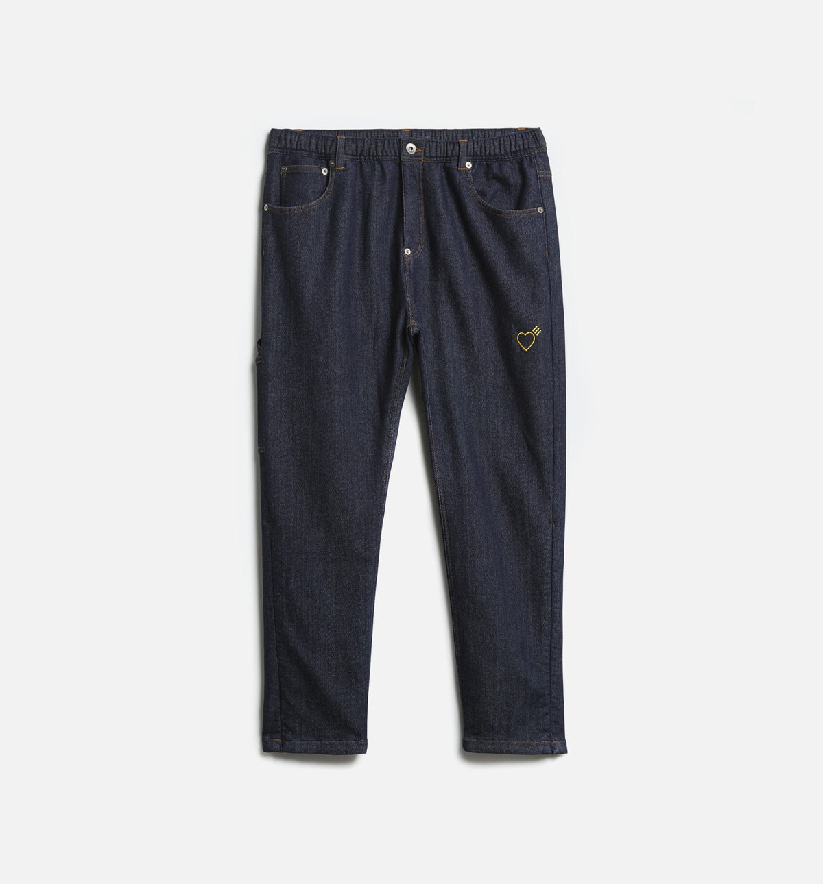 Adidas Consortium GM4185 Human Made Denim Track Mens Pants - Navy