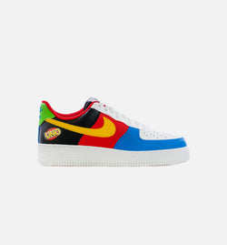 NIKE DC8887-100
 Air Force 1 UNO Mens Lifestyle Shoe - Black/Red/Multi Free Shipping Image 0