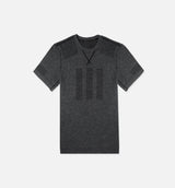 Day One Collection Base Layer Mens T-Shirt - Grey/Grey