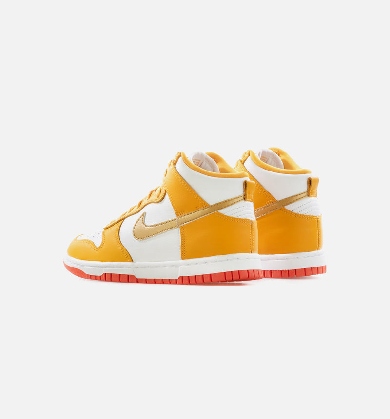 Nike DQ4691-700 Dunk High University Gold Womens Lifestyle Shoe