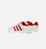 Superstar 82 Mens Lifestyle Shoes - Cloud White/Red