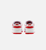 Dunk Low University Red Mens Lifestyle Shoe -  University Red/White/Total Orange Limit One Per Customer