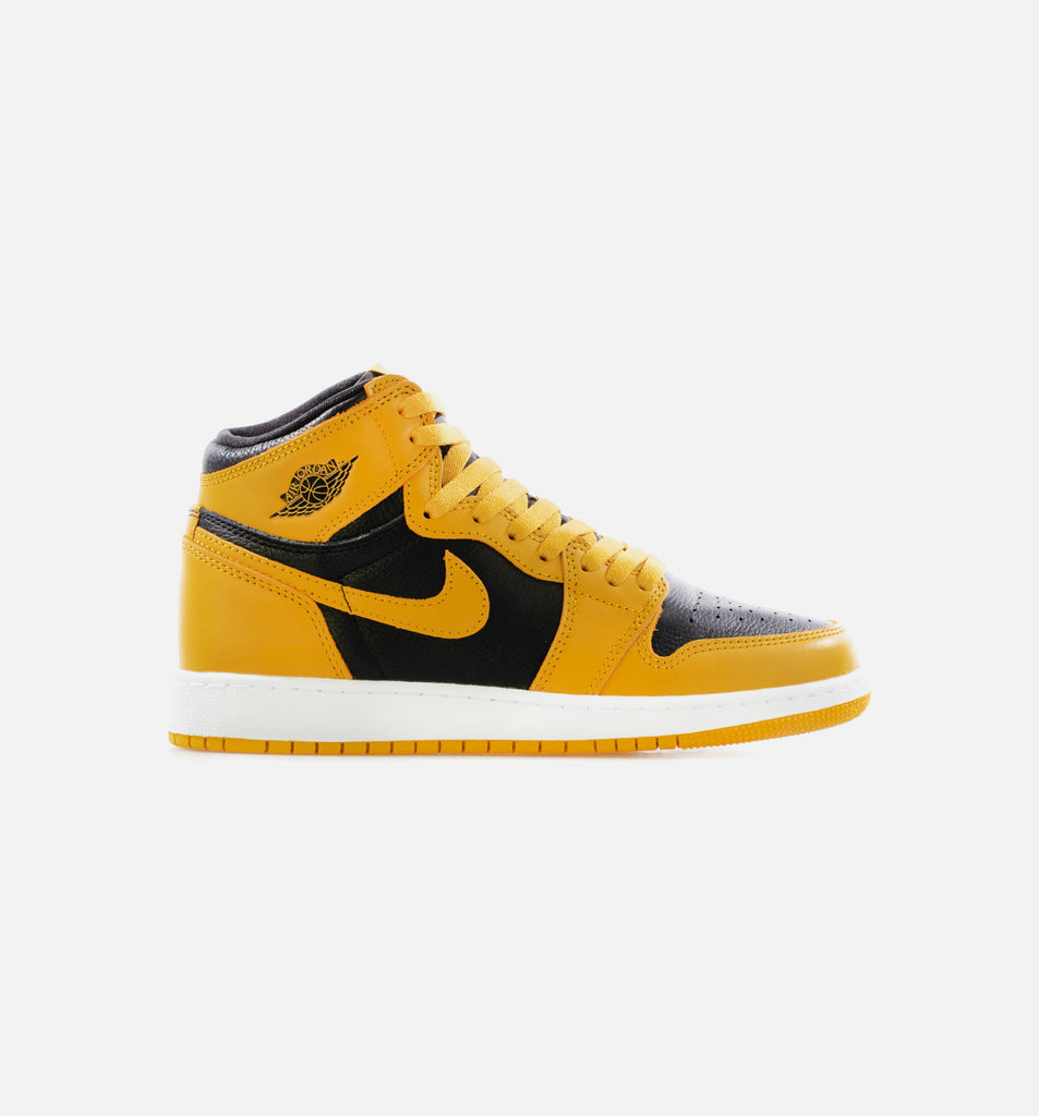 Air Jordan Retro High OG Grade School Lifestlye Shoe Pollen