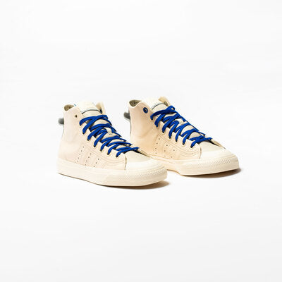 adidas FX8010 Nizza High Top Rf Mens Lifestyle Shoe - Cream/Blue ShopNiceKicks.com adidas FX8010 Nizza High Top Rf Mens Lifestyle Shoe - Cream/Blue ShopNiceKicks.com