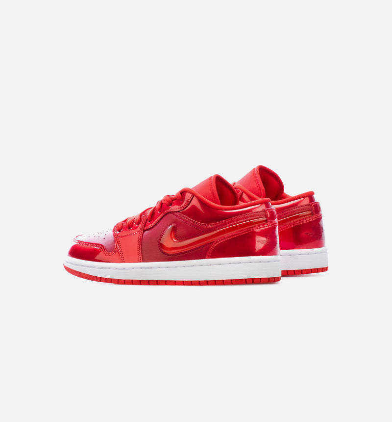 Air Jordan 1 Low SE Pomegranate Womens Lifestyle Shoe - Red