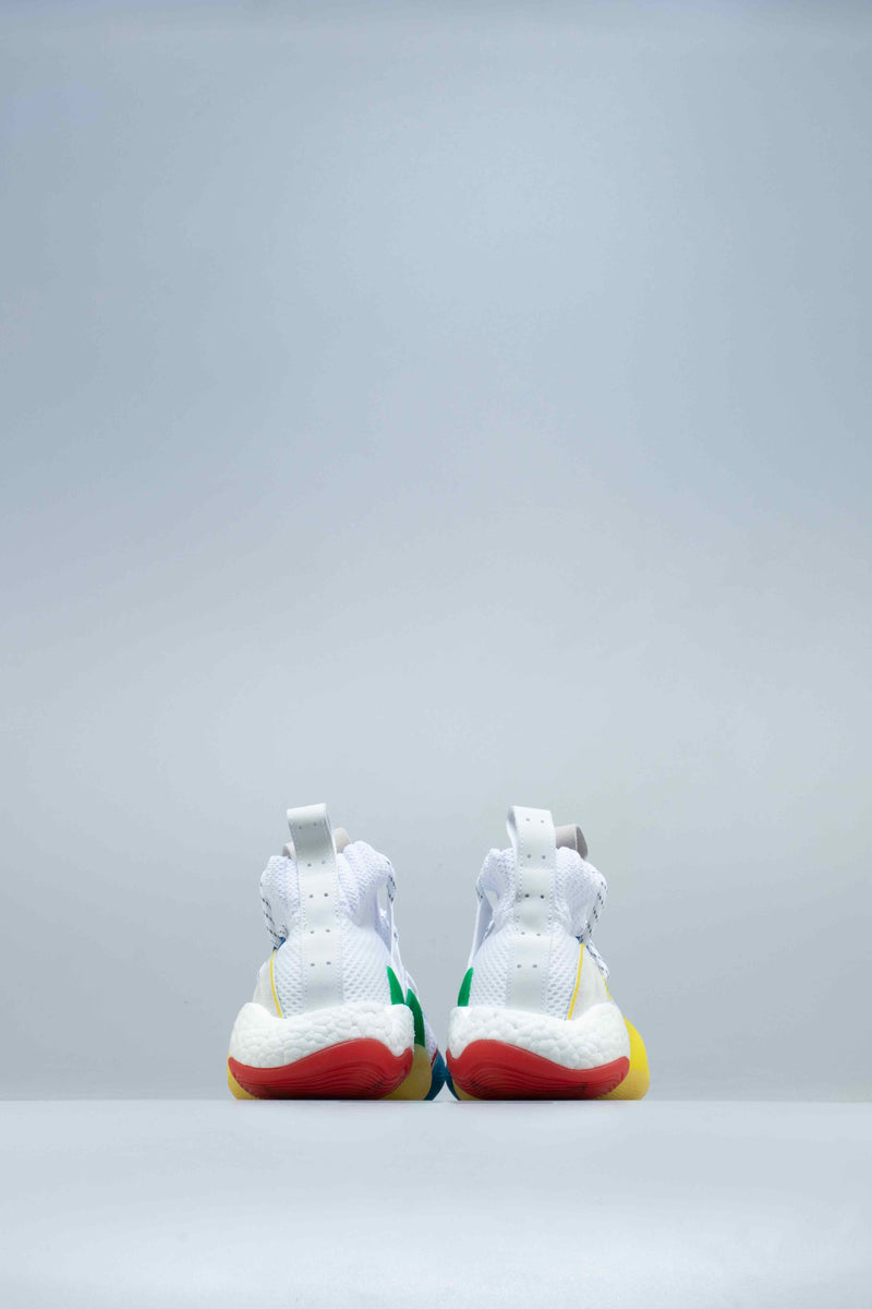 Pharrell X adidas Crazy BYW Lvl X Mens Shoes - White/Multi