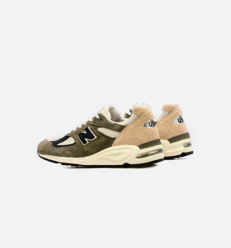 Made in USA 990v2 Mens Lifestyle Shoe - Olive