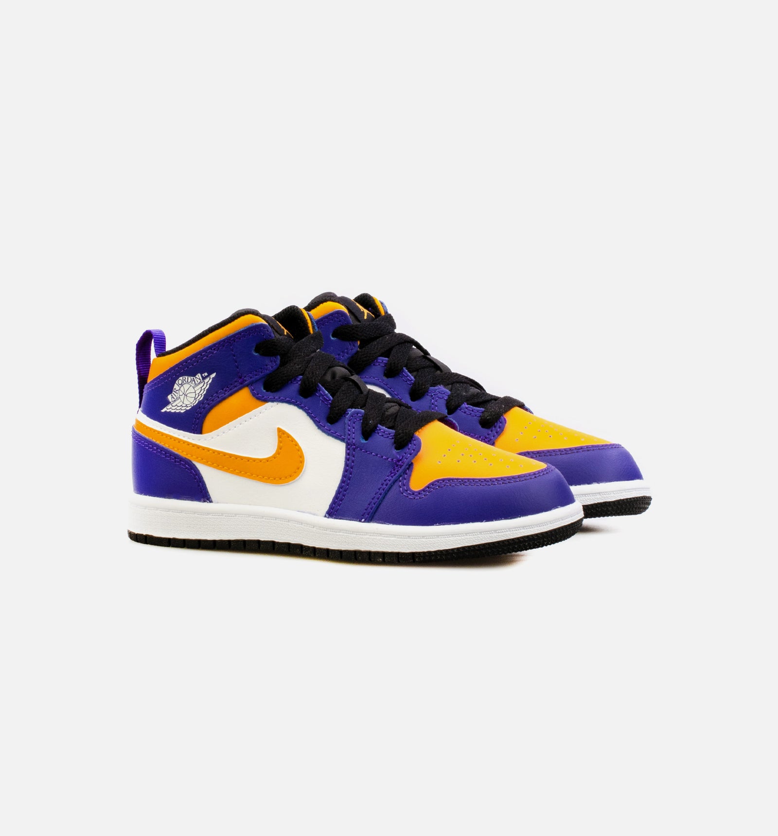 Jordan DQ8424-517 Air Jordan 1 Mid Preschool Lifestyle Shoe - Purple/Yellow  – ShopNiceKicks.com