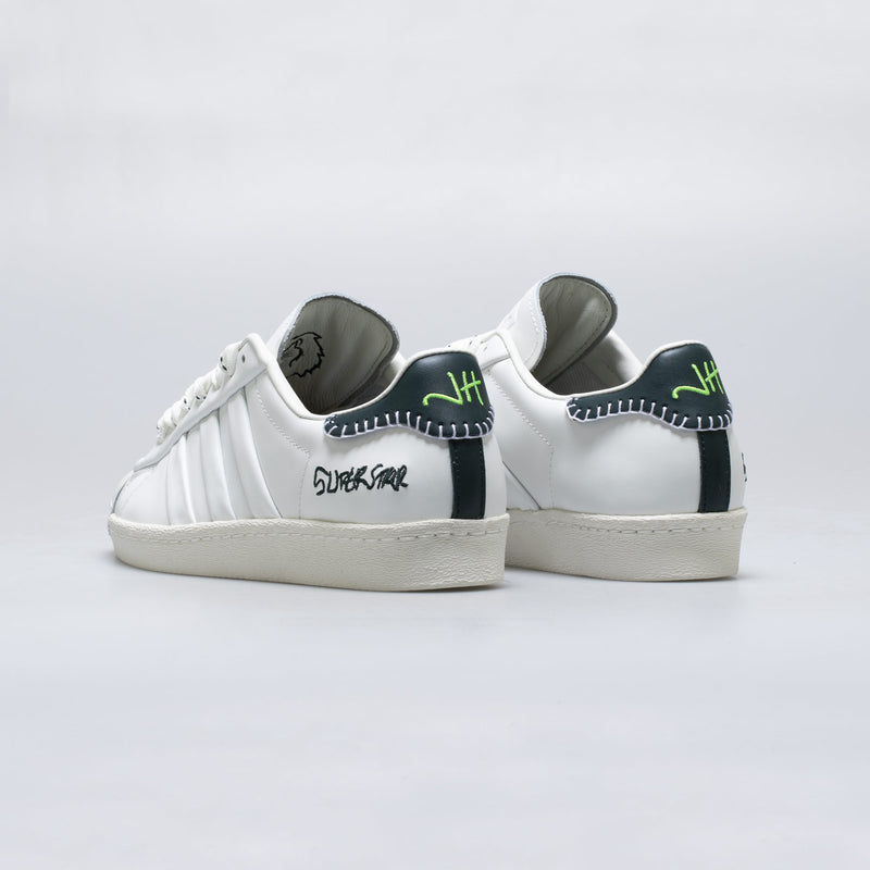 Superstar X Jonah Hill Mens Lifestyle Shoe - White/Grey/Green