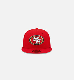 NEW ERA 60243764
 San Francisco 49ers Cloud Icon 59Fifty Mens Fitted Hat - Red Image 0