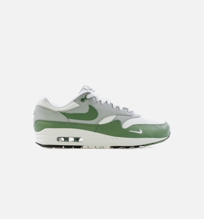 Air Max 1 Spiral Sage Mens Lifestyle Shoe - White/Grey/Green