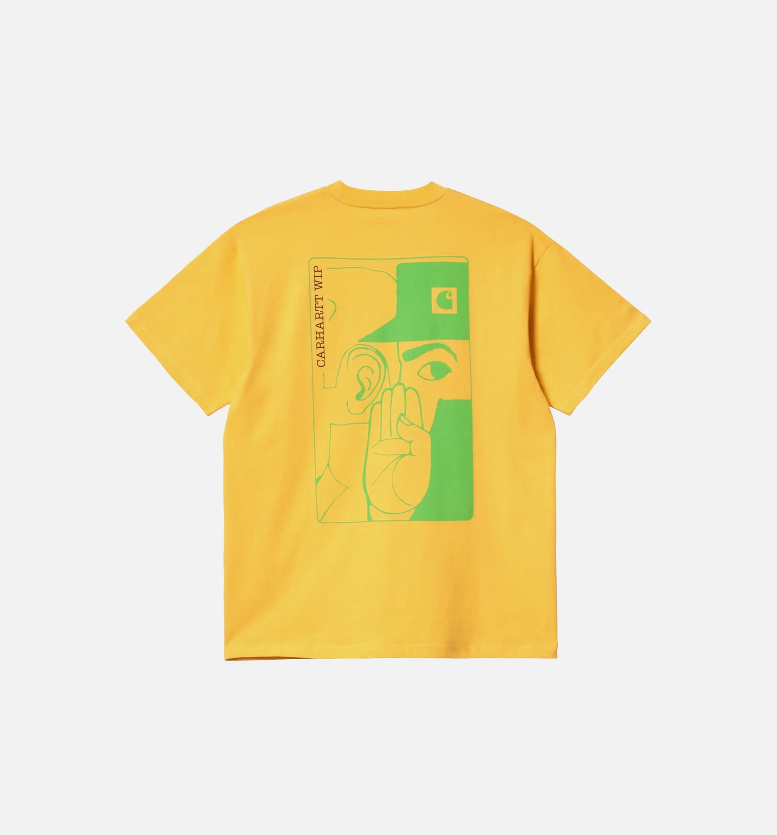 Carhartt Wip I030208_0NO_XX Whisper Tee Mens T-Shirt - Yellow