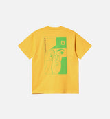Whisper Tee Mens T-Shirt - Yellow