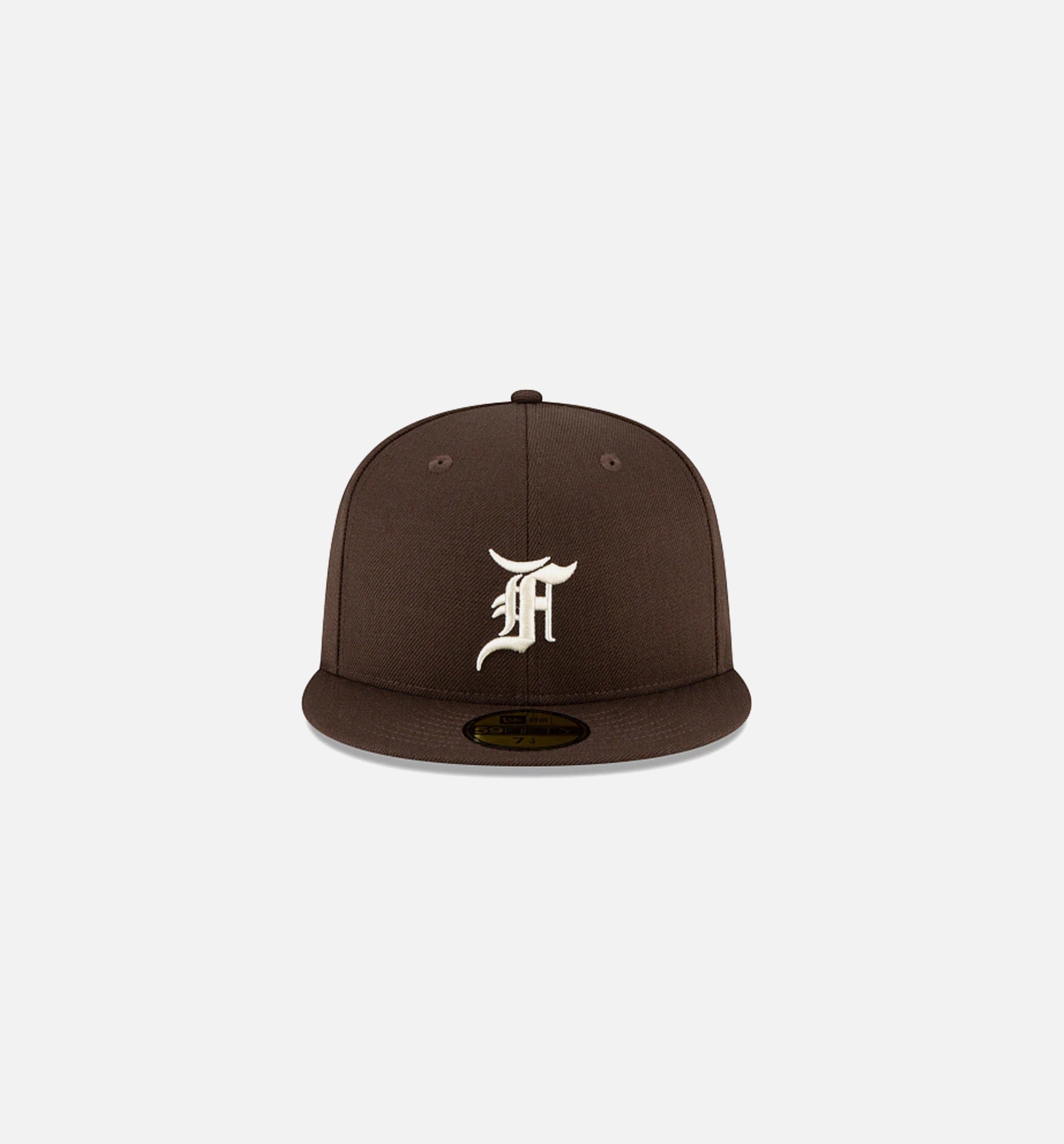 New Era x Fear of God Essentials Fitted Walnut | STASHED Brown / 7 3/8