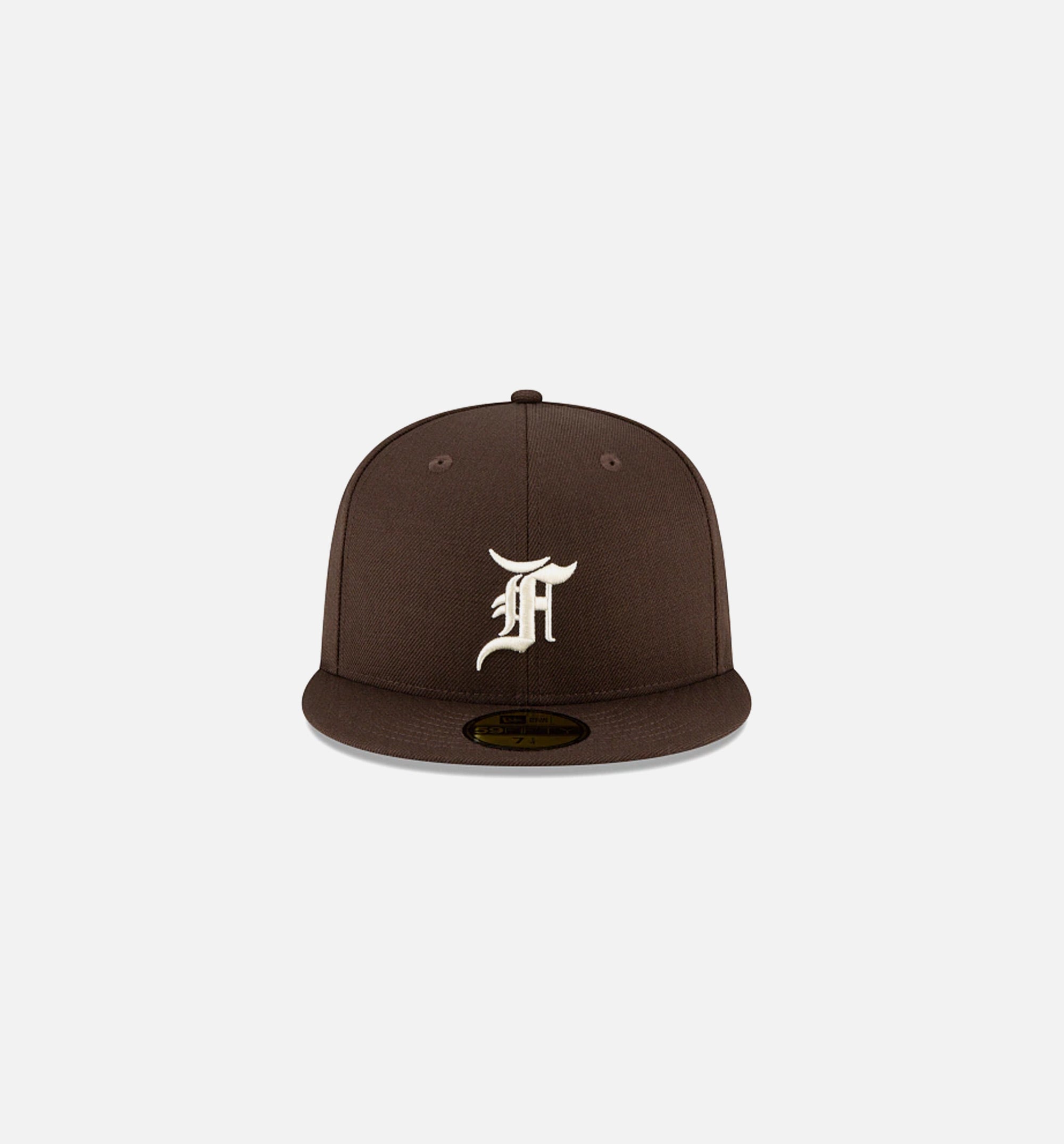 Brown new era fitted hat Outlet