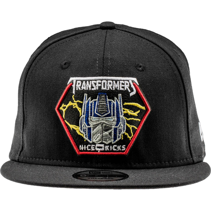 Optimus Prime Mens Snapback Hat - Black