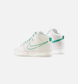 Dunk High SE First Use Mens Lifestyle Shoe - Light Bone/Green Noise Limit One Per Customer