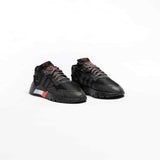Nite Jogger 3M Mens Running Shoe - Core Black/Silver Metallic/Red/White)