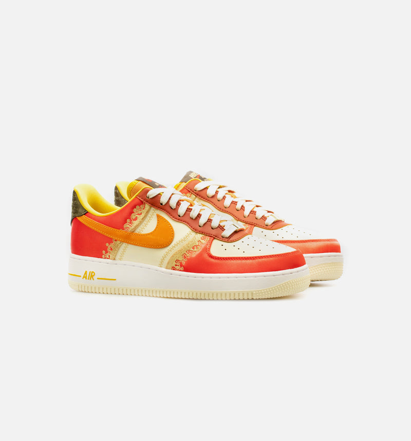 Air Force 1 Low Little Accra Mens Lifestyle Shoe - Red/Beige
