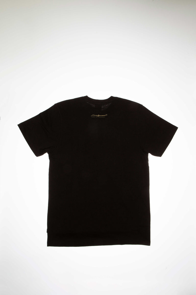 John Van Hamersveld X Vans Collection Wave Mens T-Shirt - Black/Black
