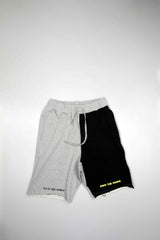 Splits Mens Shorts - Grey/Black