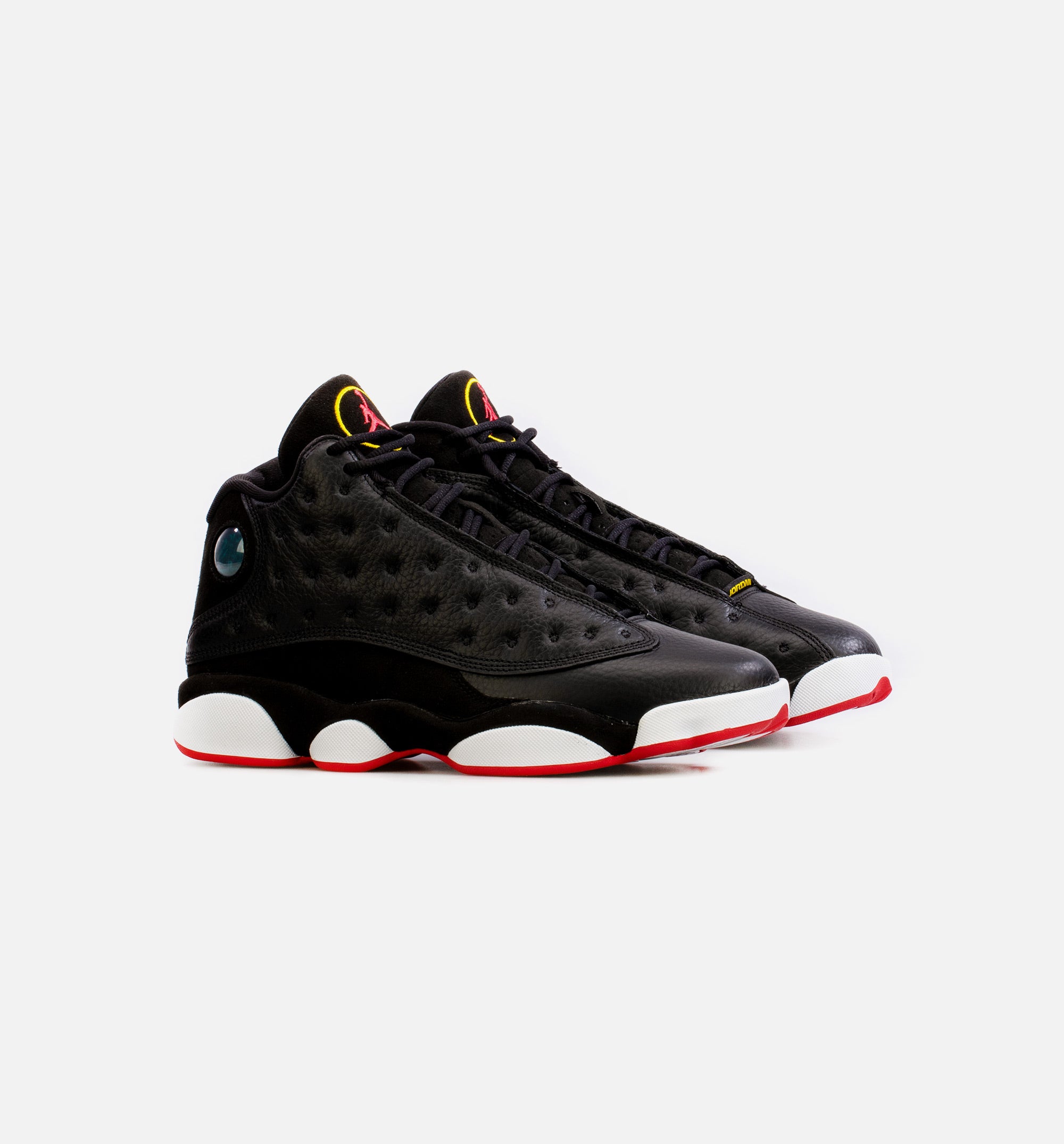 Men Black Air Jordan 13 Retro Shoe