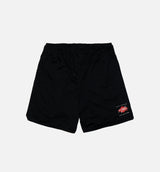Essential Mesh GFX Mens Shorts - Black