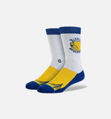 NBA Golden State Warriors Socks (Mens) - White/Blue