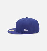 Los Angeles Dodgers Cloud Icon 59Fifty Fitted Hat Mens Hat - Blue