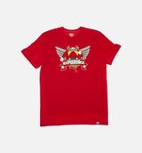 Sonic the Hedgehog X Puma Rs-0 Mens T-Shirt - Red/Red