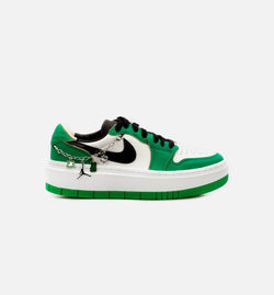 JORDAN DQ8394-301
 Air Jordan 1 Elevate Low Lucky Green Womens Lifestyle Shoe - Green/White Image 0