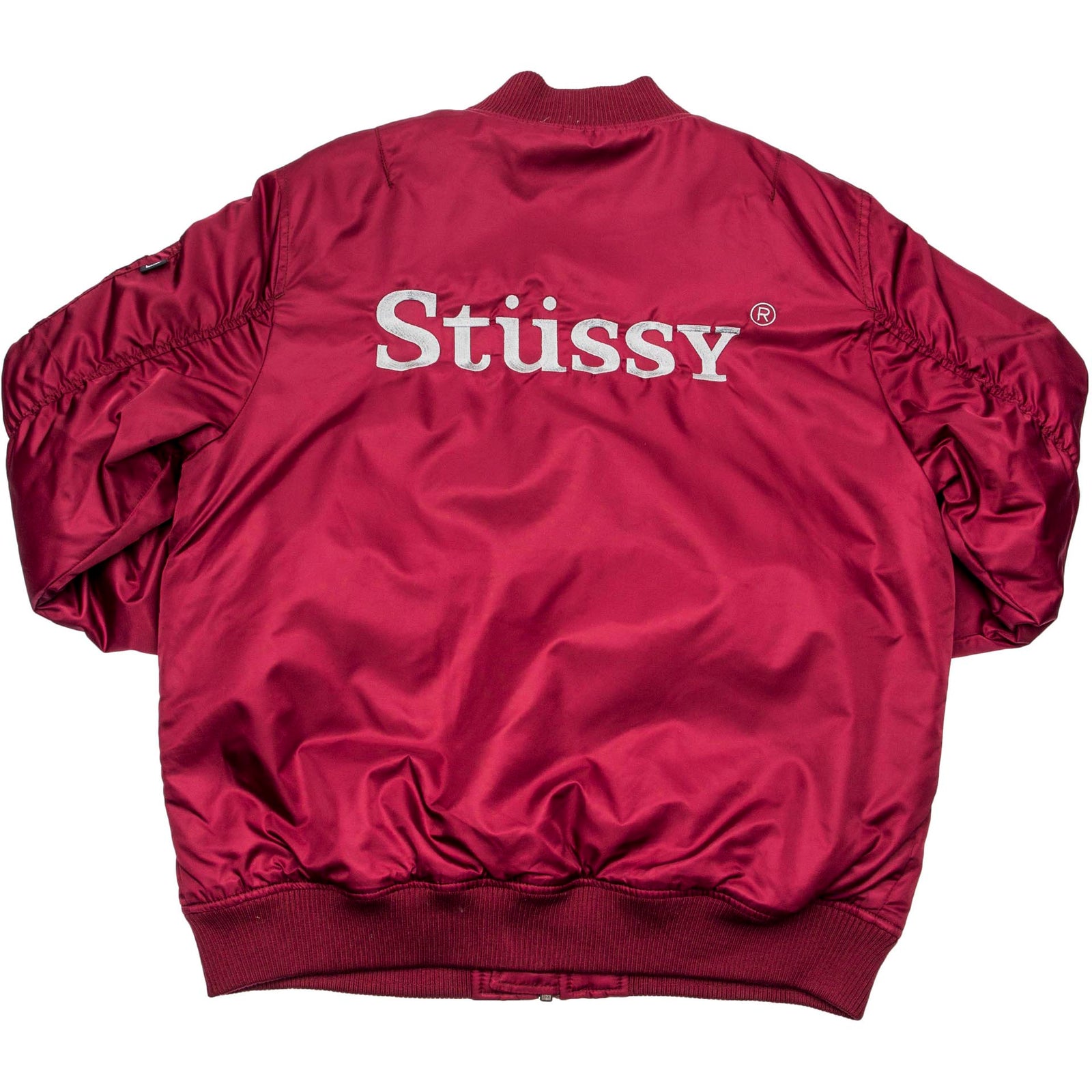 Stussy 115315-BURG Stussy Ma-1 Mens Jacket - Burgundy