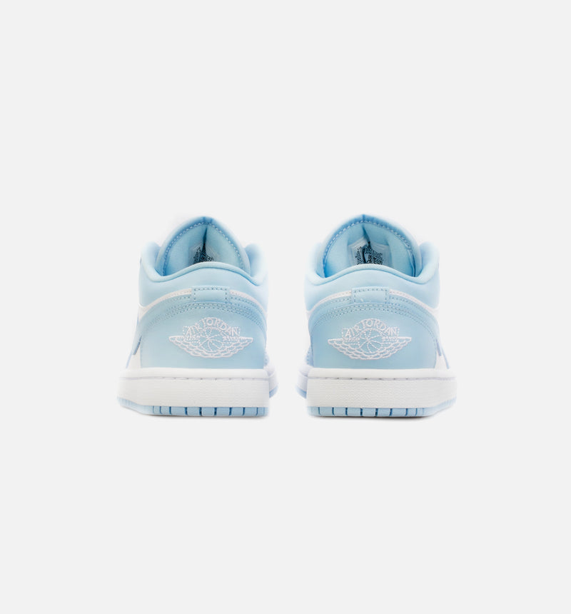 Air Jordan 1 Low Ice Blue Womens Lifestyle Shoe - White/Blue Limit One Per Customer