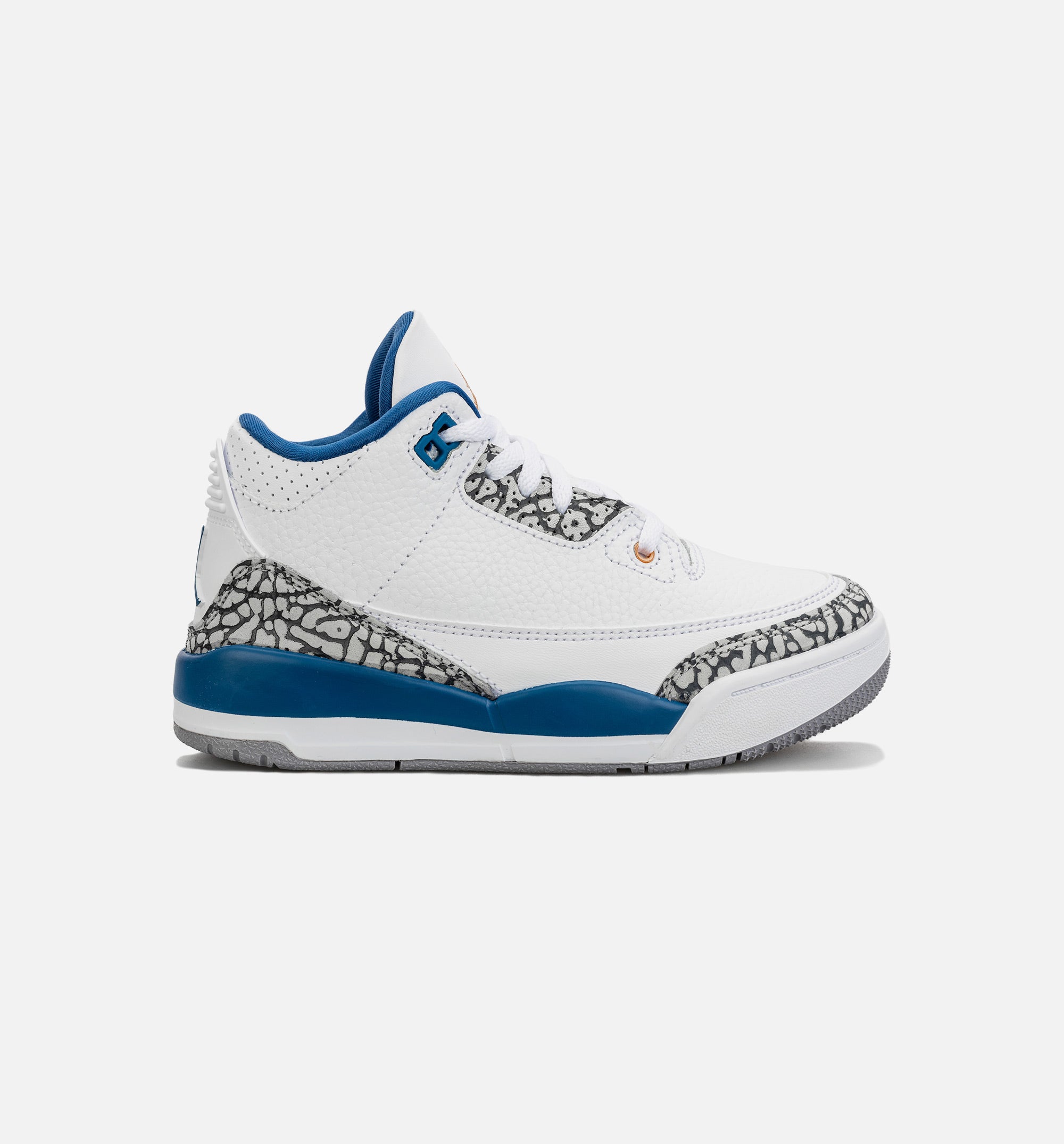 Jordan Air Jordan 3 Retro Wizards True Blue Mens Lifestyle Shoes