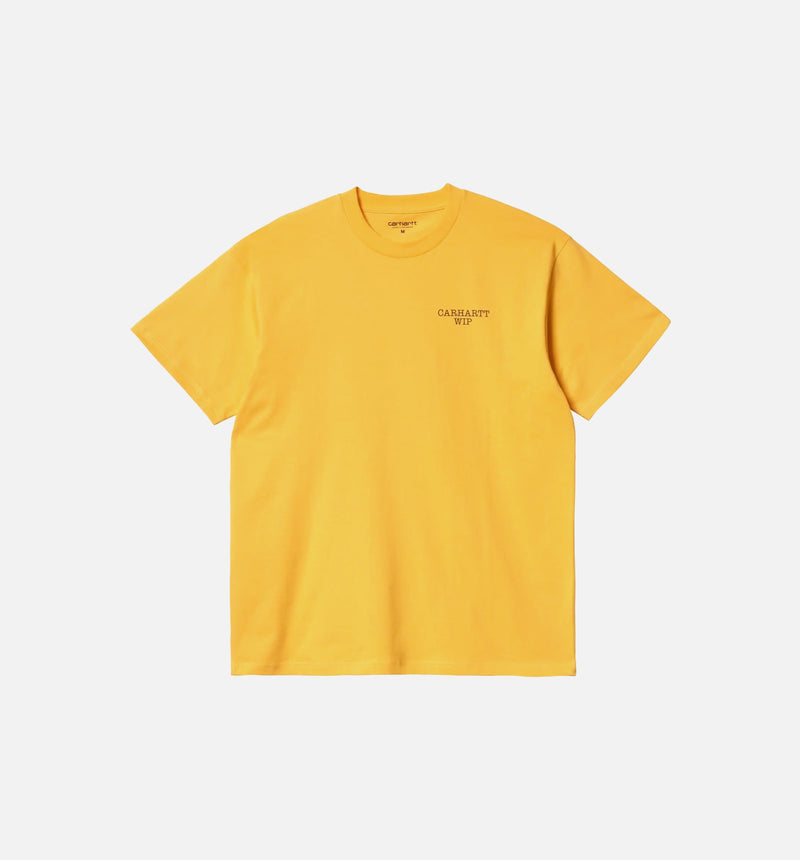 Whisper Tee Mens T-Shirt - Yellow
